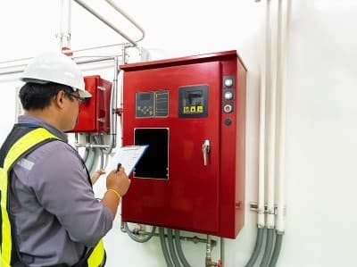 Fire safety system maintenance